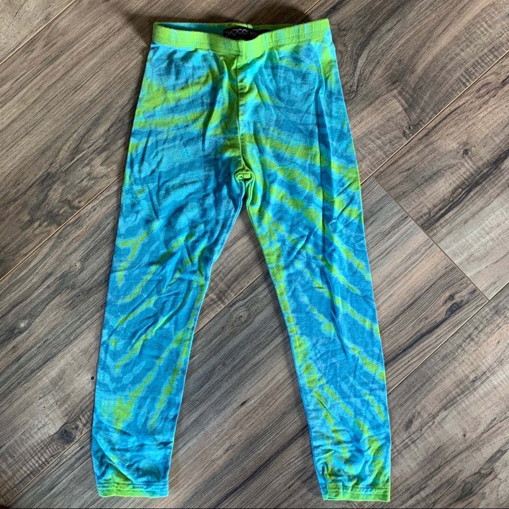 Toddler Chocolate Milke Tie Dye Leggings